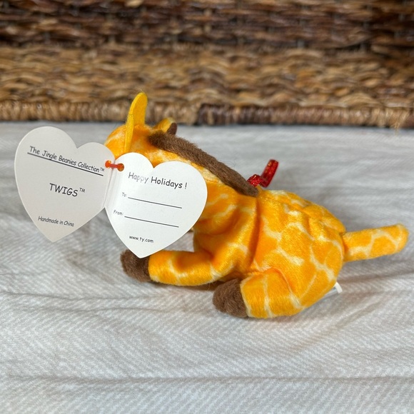 Ty Jingle Beanies Twigs the Giraffe Ornament - Picture 4 of 4